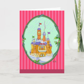 Santa's Castle Holiday Card