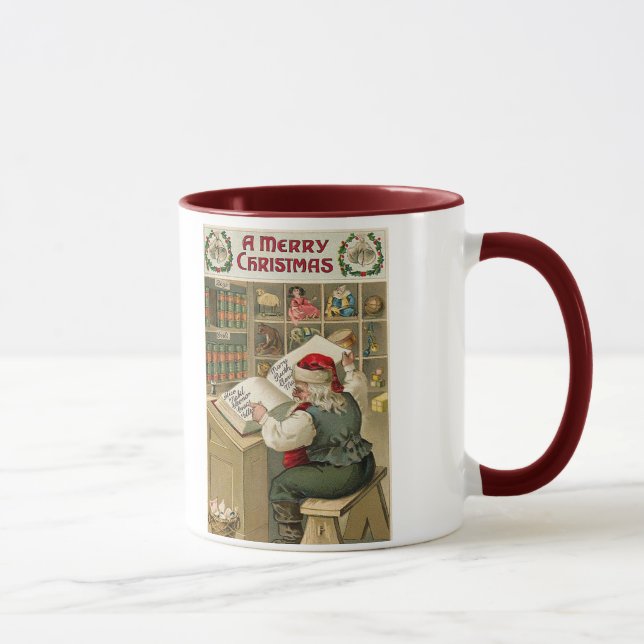 Santa's Checklist Mug (Right)