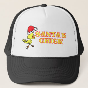Santas Chick Trucker Hat