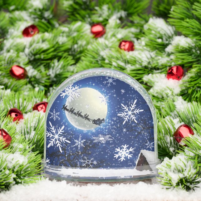Santa's Coming to Town Screwball Graphics Snowglobe (Christmas)