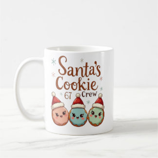 Santa's Cookie 67 Crew Coffee Mug