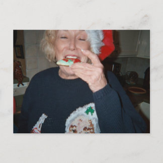 Santa's Cookies Holiday Postcard