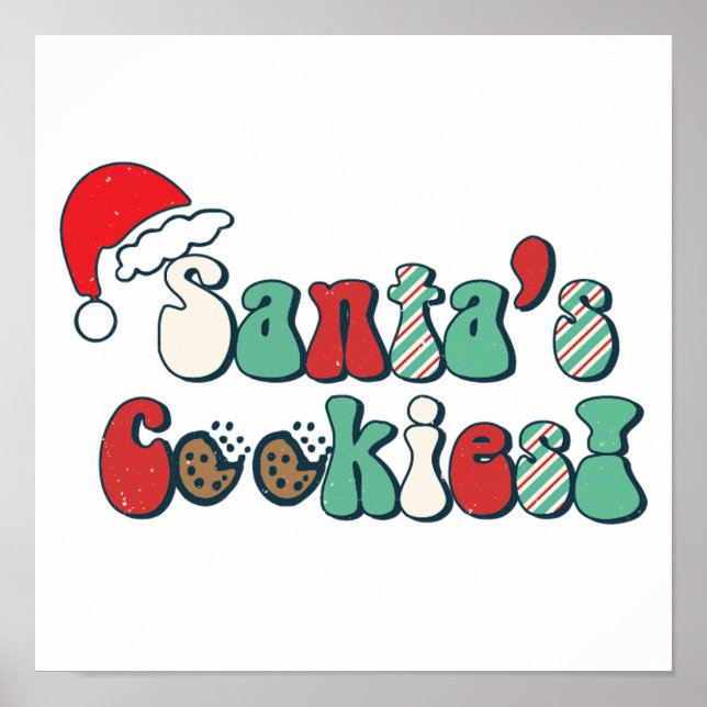 Santa's Cookies!!! Poster (Front)