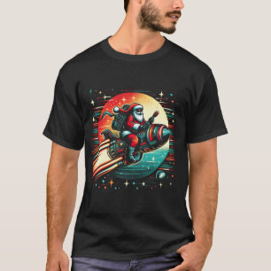 Santa's Cosmic Christmas Cruise T-Shirt
