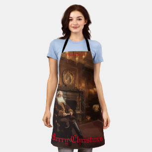 Santa's Cozy Nook Apron