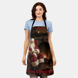 Santa's Cozy Nook Apron