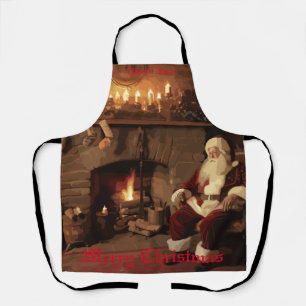 Santa's Cozy Nook Apron