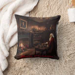 Santa's Cozy Nook Cushion