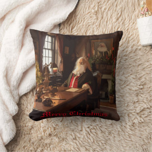 Santa's Cozy Nook Cushion