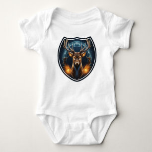 Santa's Crew  Baby Bodysuit
