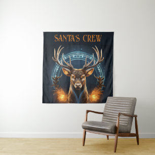 Santa's Crew Tapestry