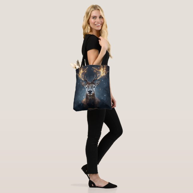 Santa's Crew  Tote Bag (On Model)