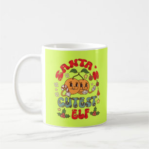 Santa's Cutest Elf Sublimation-80881 Coffee Mug