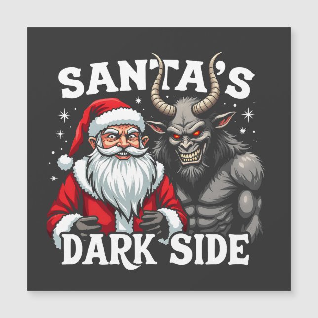Santa's Dark Side Christmas Evil Krampus  (Front)