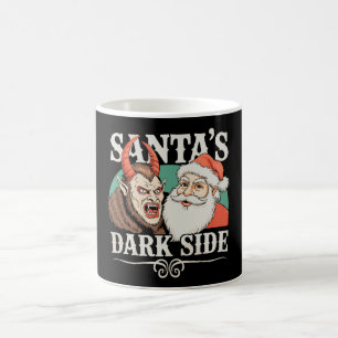 Santa's Dark Side Krampus Krampusnacht Christmas Coffee Mug