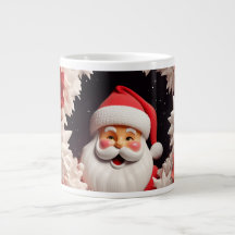Santa's Enchanted Night Garden Jumbo Mug