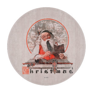 Santa's Expenses Cutting Board