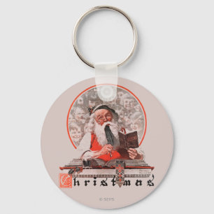 Santa's Expenses Key Ring