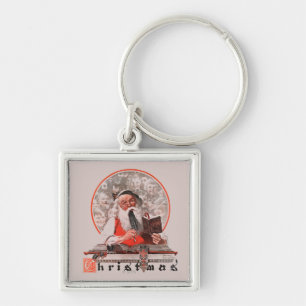 Santa's Expenses Key Ring