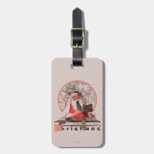 Santa's Expenses Luggage Tag