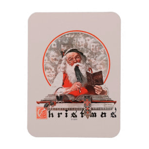 Santa's Expenses Magnet