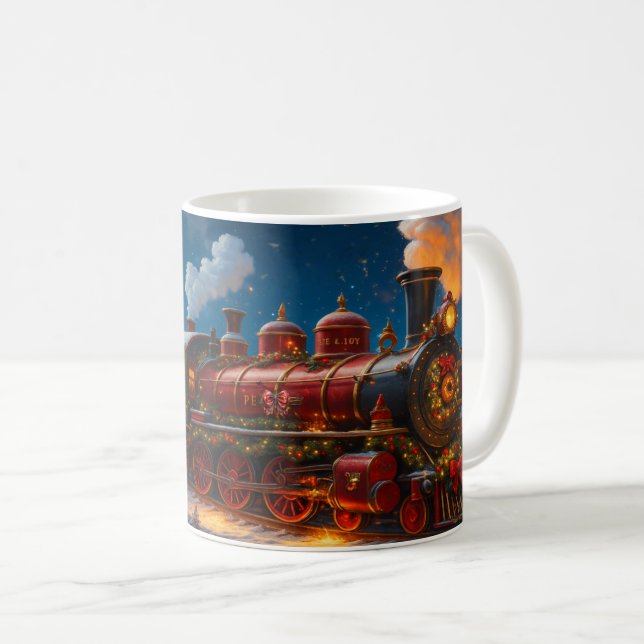 Santa's Expresso Mug (Front Right)