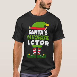 Santa's Favorite Actor Theatre Christmas Vacation T-Shirt