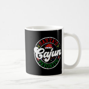 Santa's Favorite Cajun Christmas Pajama Family Mat Coffee Mug