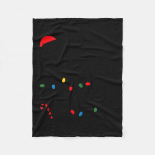 Santa's Favorite Helper Funny Christmas Fleece Blanket