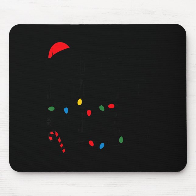 Santa's Favorite Helper Funny Christmas  Mouse Pad (Front)