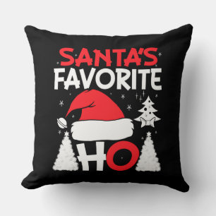Santa's Favorite Ho  Cushion