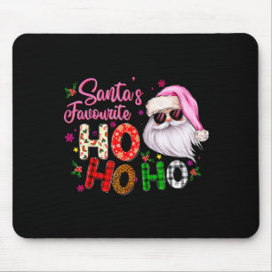 Santa's Favorite Ho Ho Ho Santa Claus Nk Christmas Mouse Pad