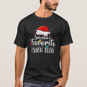 Santas Favorite Psych Tech Cute Xmas apparel Chris T-Shirt