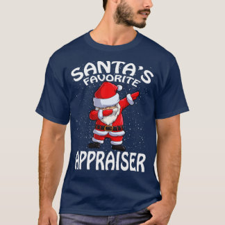 Santas Favourite Appraiser Christmas T-Shirt