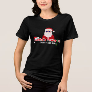Santa's Favourite Christmas Special Tri-Blend Shirt