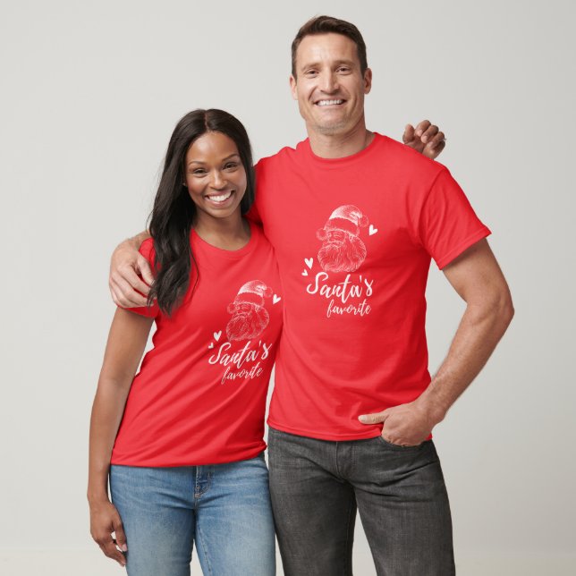 Santa's Favourite Christmas Tee (Unisex)