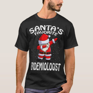 Santas Favourite Epidemiologist Christmas T-Shirt