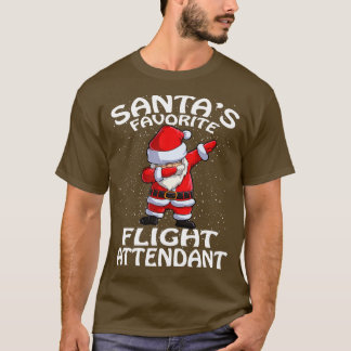 Santas Favourite Flight Attendant Christmas 1 T-Shirt