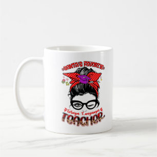 Santa's Favourite Foreign Language Teacher Christm Coffee Mug