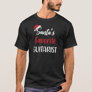 Santas Favourite Guitarist Christmas guitar Paja T-Shirt