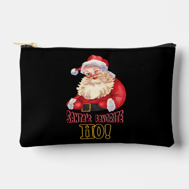 Santa's Favourite Ho Accessory Pouch (Front)