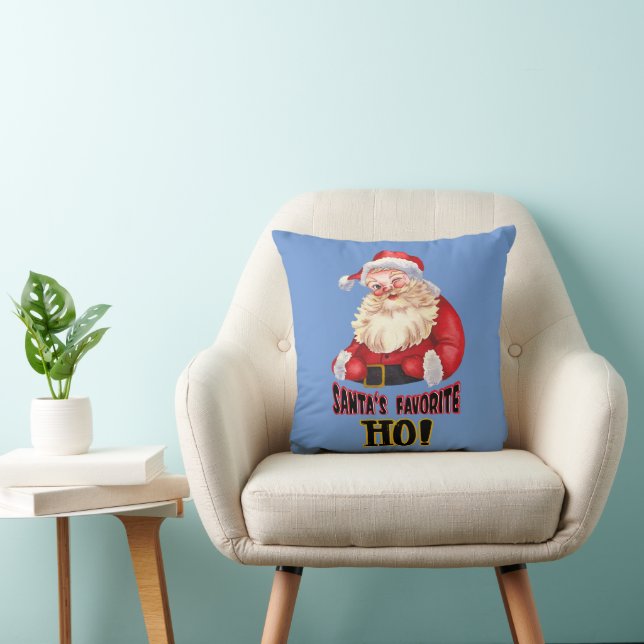 Santa's Favourite Ho Cushion (Chair)