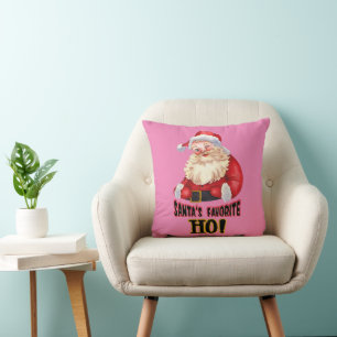 Santa's Favourite Ho Cushion