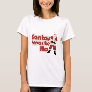 Santas Favourite Ho Funny Christmas T-Shirt
