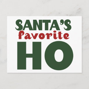 Santas Favourite HO Holiday Postcard
