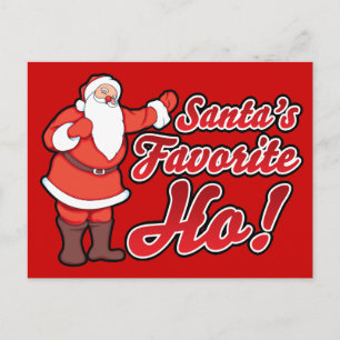 Santas Favourite HO Holiday Postcard