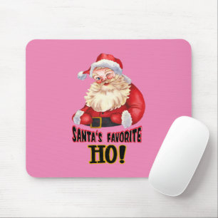 Santa's Favourite Ho Mouse Pad