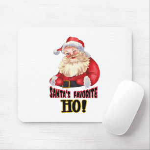 Santa's Favourite Ho Mouse Pad