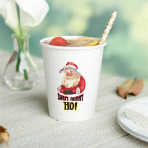 Santa's Favourite Ho Paper Cups