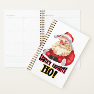 Santa's Favourite Ho Planner